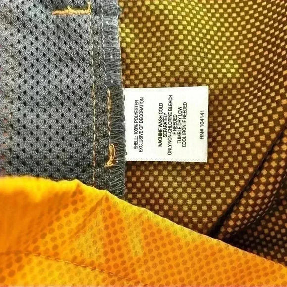 Koppen Orange Textured Full Zip Lightweight Cool Weather Jacket - Picture 10 of 11